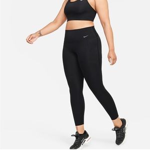 Nike Universa Leggings - high wasted 7/8 leggings with pockets (size medium)